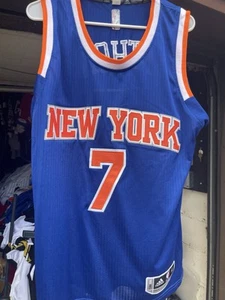 Carmelo Anthony #7 New York Knicks adidas NBA Basketball Jersey Mens Size S +2 - Picture 1 of 4