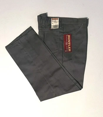 Vintage Rustler Regular Fit Straight Leg Gray Jeans 38x30 NOS 89681GY Wrangler - Image 1 of 4