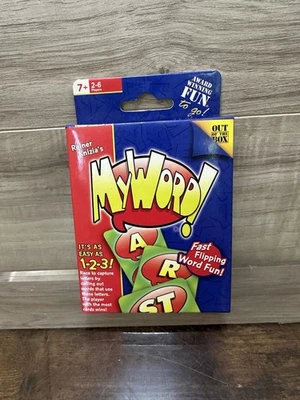 "My Word! Fast Flipping Word Fun! Game For 7 Years+ With 2 To 6 Players New 2012 - Image 1 of 2