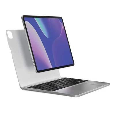 MAX+ para iPad Pro de 12,9" (3ª/4ª/5ª generación) Funda con teclado - Blanco, plástico, pantalla... Foto 1 de 4