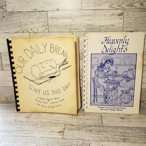 Christus Victor Lutheran Church Cookbooks Recipes Elk Grove Village Illinois PB - Foto 1 di 15