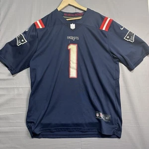 New England Patriots Cam Newton Jersey Mens XXXL #1 Nike On Field NFL - Picture 1 of 4