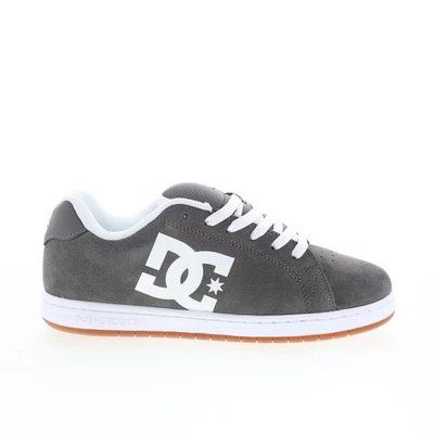 DC Gaveler DC01704020-GRYWHT Mens Gray Suede Skate Inspired Sneakers Shoes - Image 1 of 4