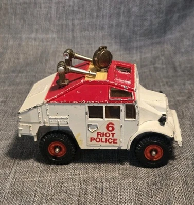 Corgi Toys #422 Quad Tractor #6 Riot Police Hong Kong 1977 Vintage Military  - Image 1 of 4