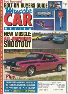 MUSCLE CAR REVIEW 1992 JAN - AMC SC/RAMBLER, PETTY, 409/425, W30, 455 TA - Imagen 1 de 1
