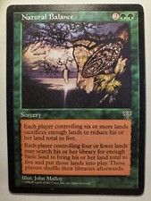 Natural Balance Mirage Near Mint MTG Magic DNA GAMES