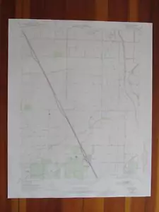 Arbuckle California 1974 Original Vintage USGS Topo Karte - Bild 1 von 1