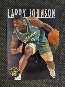 Larry Johnson 1999-00 Skybox Center Stage #CS5 Charlotte Hornets - Picture 1 of 2