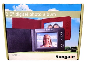 Sungale TD350A 3.5-Inch Digital Photo Album (Black) - NEW/SEALED - FAST SHIPPING - Picture 1 of 5
