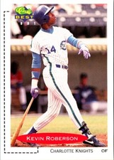 1991 Classic Best Kevin Roberson #2 Charlotte Knights