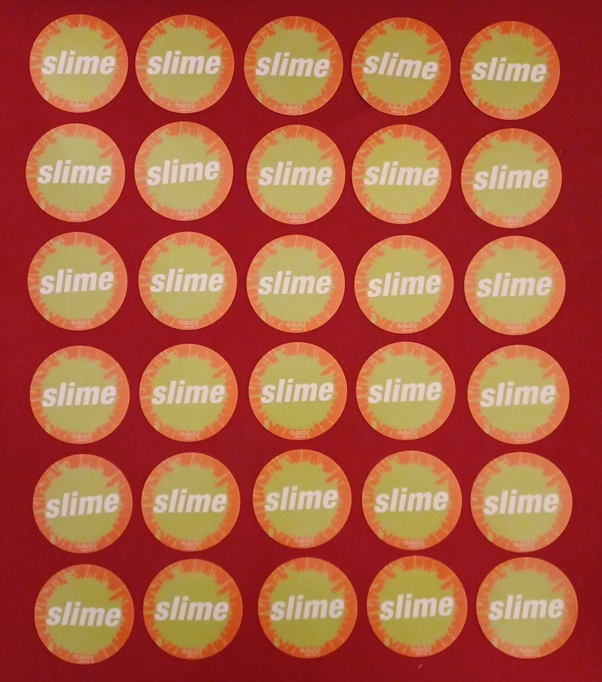 Scene It? The DVD Game Nick Edition Replacement Slime Cards x 30 - 2006 - Image 1 of 1