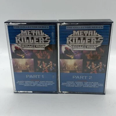 Metal Killers Kollection Part 1&2 Cassette Tape Rare Us Import Compilation - Image 1 of 4