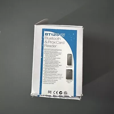 Linear BT125-W Touchless Bluetooth Prox Reader Indoor Outdoor 825-11257  - Image 1 of 2