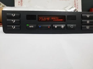 00 - 04 BMW 3 SERIES A/C HEATER TEMP CLIMATE CONTROL UNIT OEM 364118382446 - Picture 1 of 11