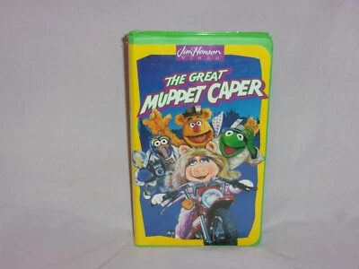 The Great Muppet Caper (VHS, 1995) Jim Henson Puppets Musical - Image 1 of 4
