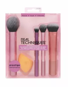 New Real Techniques Makeup Brushes Set Foundation Smooth Blender Sponges Puff - Picture 1 of 2