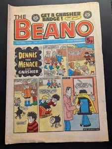 Beano Comic No 1843 November 12th 1977, Dennis the Menace, FREE UK POSTAGE - Foto 1 di 5
