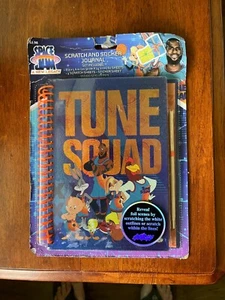 SPACE JAM SCRATCH AND STICKER JOURNAL -TUNE SQUAD - NEW SEALED - FREE SHIPPING - Picture 1 of 5