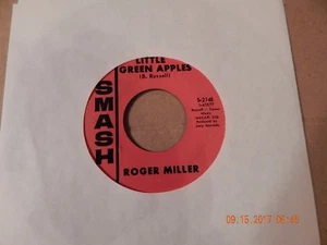Roger Miller : Little Green Apples / Our Little Love 45 Rpm Smash 2148 - Picture 1 of 1