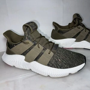 Mens ADIDAS Prophere Trace Olive Sneakers Size US 9.5 #35736 - Picture 1 of 17