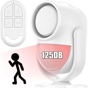 CPVAN-PIR Bewegungsmelder Alarm, Bewegungssensor Mit Fernbedienung, 125 Db DHL - Bild 1 von 13