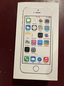 iPhone 5 5S Boîte vide avec plateau, dépliant Apple - PAS DE TÉLÉPHONE INCLUS - Photo 1 sur 3