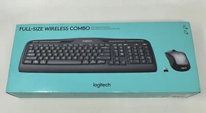 Logitech Full Size Kabellose Tastatur & Maus Combo 920-010322 Neu & Versiegelt - Bild 1 von 15