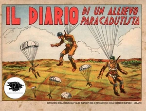Il Diario di un allievo paracadutista 1943 - ww2 - Folgore - Foto 1 di 2