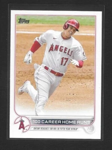 SHOHEI OHTANI 2022 Topps Update Angels Dodgers US92 100 Career Home Runs Qty. - Picture 1 of 2