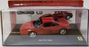 Atlas Edition Ferrari 348 TB 1989 - Red 1/43 Model Car - Brand new with case - Picture 1 of 1