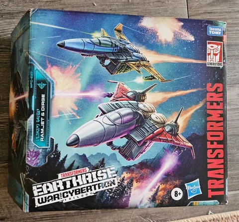 Transformers Earthrise Amazon Exclusive Ramjet Dirge Box Tray Insert Only Cover
