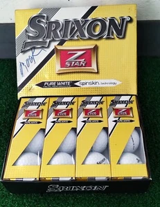 1 Dz. Srixon Z Star Pure White Golfbälle Neu im Karton - Bild 1 von 2