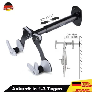 Aluminium Fahrradständer zur Wandmontage für Fahrrad E-Bike Halterung bis 25kg - Bild 1 von 7