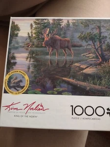 1000 Piece Puzzle, Kim Norlien Landscape with Animals - Picture 1 of 4