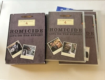 Homicide: Life On The Street - Season 4 (DVD, 2004, 6-Disc) All Regions - Image 1 of 4