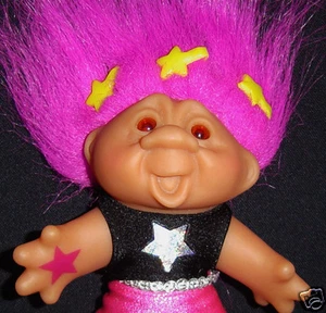 MUÑECA TROLL PRESA NIÑA ESCOLAR 5" NUEVA EN BOLSA ESCUELA COLECCIONABLE - Imagen 1 de 4
