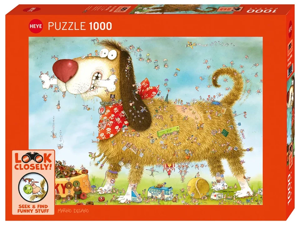 Heye Look Closely At The Dog 1000pc Jigsaw Puzzle - image 1 of 1