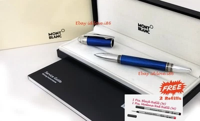⭐Montblanc* Starwalker Cool Blue Pen # "Rollerball" - ROT - Bild 1 von 4