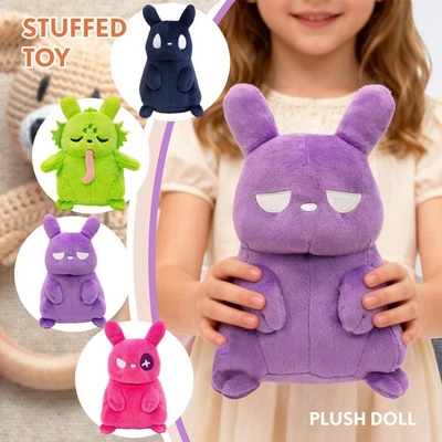 Novelty Rain World Slug Decompress Plush Toy Bedroom Anime Peripheral Plush Doll - Image 1 of 4