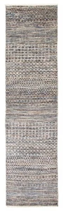 Vintage Hand-knotted Runner Rug 2'6" x 9'11" Traditional Wool/Silk Carpet - Picture 1 of 9