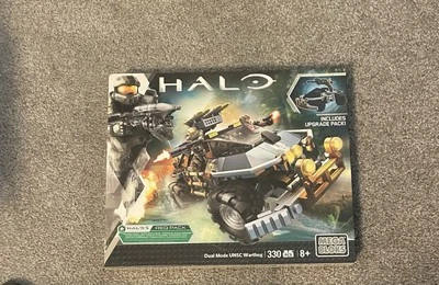HALO Mega Bloks Dual Mode UNSC Warthog w/Upgrade Pack, New in Sealed Box - Image 1 of 4