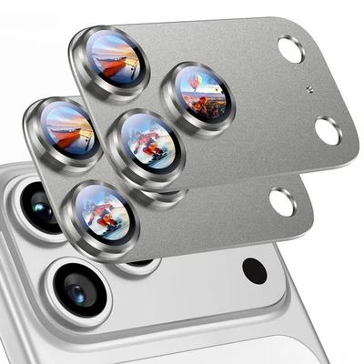 Camera Lens Protector Full Coverage Metal Glass Cover For iPhone 17 Pro Max Air - Image 1 of 4