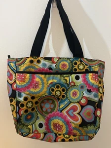 Leenie by American Studio Tasche Flower Power Boho Hippie 17x12" bunte Taschen - Bild 1 von 5
