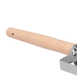 Fourche à Désoperculer Grattoir à Miel Manche En Bois épais Outil - Afbeelding 1 van 12