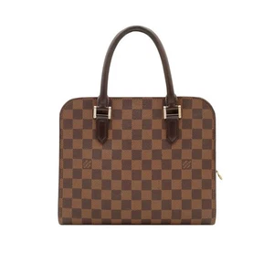 Louis Vuitton Damier Ebene Canvas Triana Tote Bag N51155 147572268 - Picture 1 of 10