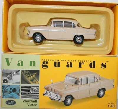 VANGUARDS 1/43 VA38004 VAUXHALL VICTOR SHANTUNG BEIGE Foto 1 de 4