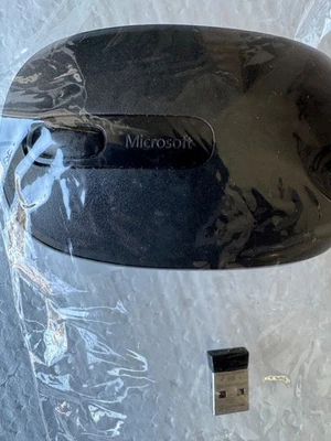 Microsoft Modern Mobile Wireless Bluetooth Mouse KTF-00013 - Black - Image 1 of 2