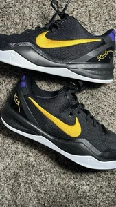 Size 10-KOBE 8 PROTRO LAKERS AWAY With Box - Picture 1 of 9