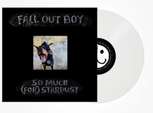 DAMAGED SLEEVE Fall Out Boy Stardust Milky Clear Colored Spotify Fan First LP - Picture 1 of 19