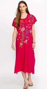 Vestido midi tejido relajado Johnny Was Sheri XS nuevo con etiquetas $160 - Imagen 1 de 7